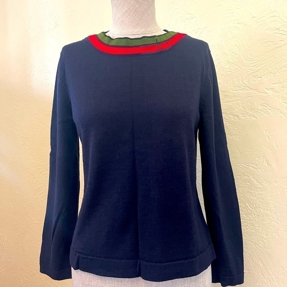 ROBERTA di CAMERINO black longsleeve sweater - Picture 1 of 12